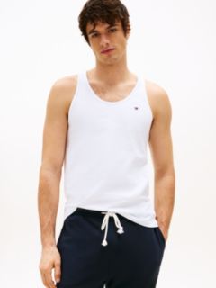 3-Pack Signature Round Neck Tank Tops — White 2