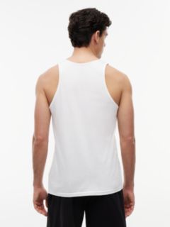3-Pack Signature Round Neck Tank Tops — White 6