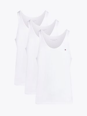 multi 3er-pack signature tanktops für herren - tommy hilfiger