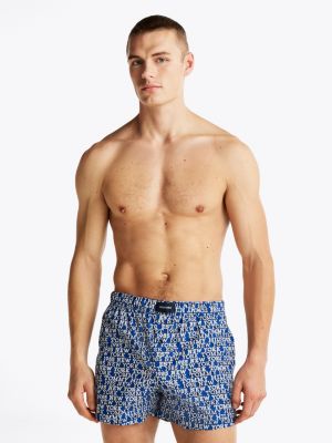 multi 2-pack hilfiger monotype print boxer shorts for men tommy hilfiger