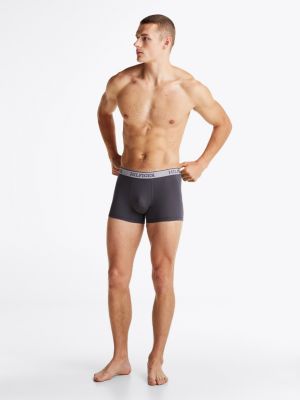 beige 3-pack hilfiger monotype repeat logo trunks for men tommy hilfiger