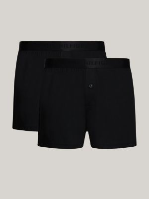 Set van 2 luxe jersey boxershorts Zwart Tommy Hilfiger