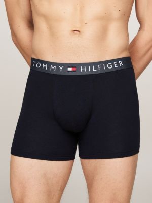 3 pack boxer aderenti original con logo beige da uomini tommy hilfiger