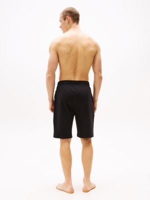 black th original lounge shorts for men tommy hilfiger