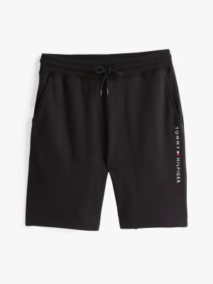 shorts lounge original nero da uomini tommy hilfiger