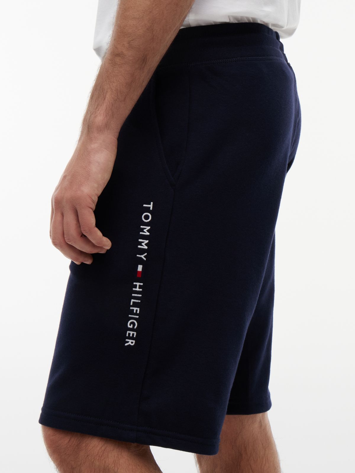 TH Original Logo Sweat Shorts — Blue