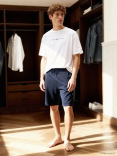 TH Original Logo Sweat Shorts — Blue 5