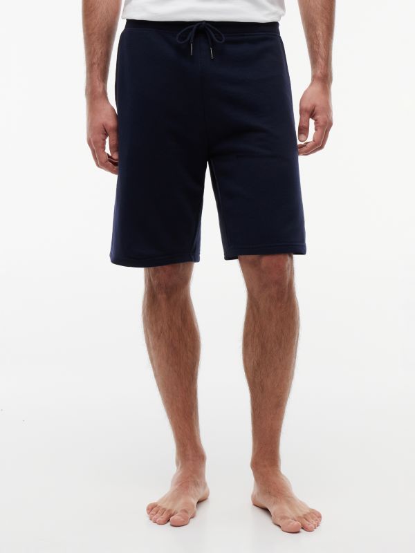 TH Original Logo Sweat Shorts — Blue