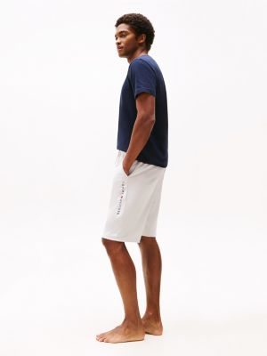 grey th original lounge shorts for men tommy hilfiger