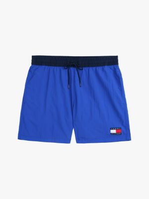 multi heritage mid length swim shorts for men tommy hilfiger