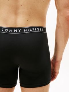 3-Pack Essential Logo Waistband Boxer Briefs — Black 4