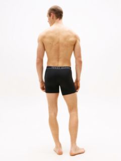 3-Pack Essential Logo Waistband Boxer Briefs — Black 5
