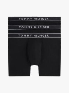 3-Pack Essential Logo Waistband Boxer Briefs — Black 1