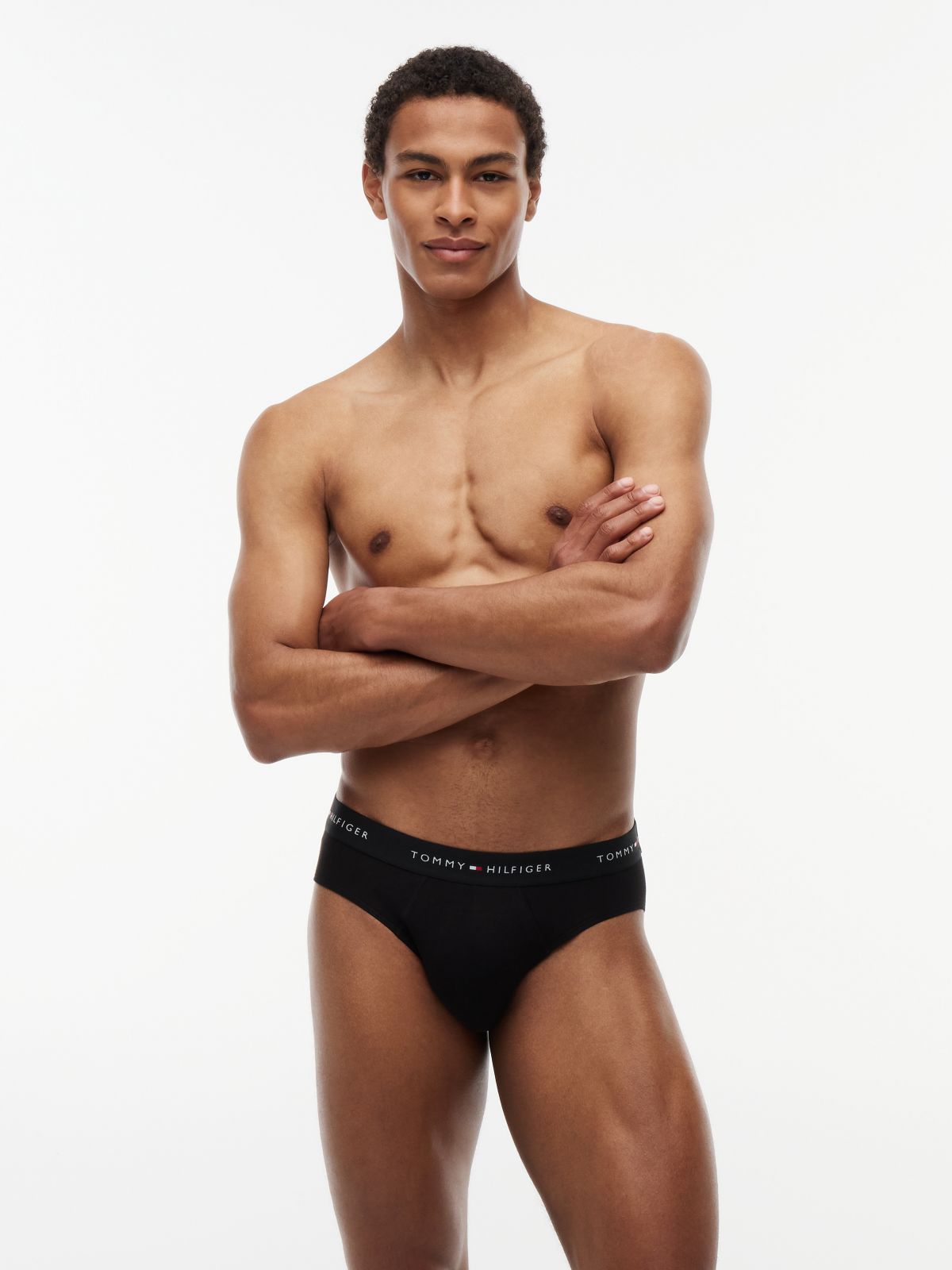 3-Pack Signature Logo Waistband Briefs — Multi