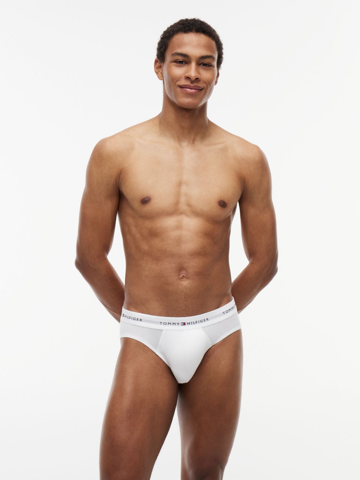 3-Pack Signature Logo Waistband Briefs — Multi