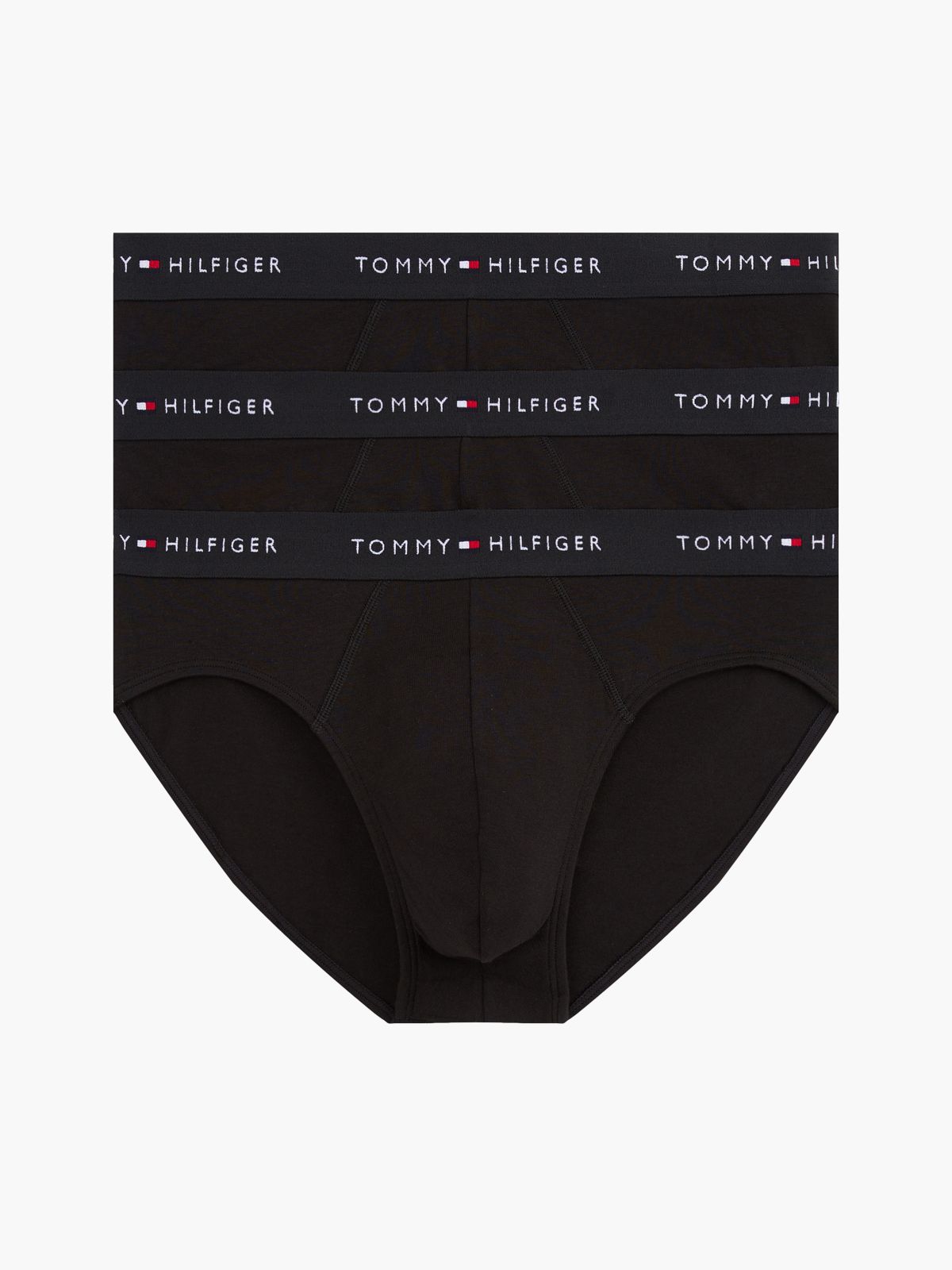 3-Pack Signature Logo Waistband Briefs — Multi