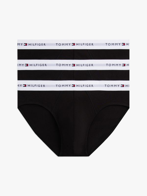3-Pack Signature Logo Waistband Briefs — Yellow
