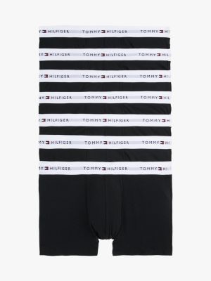 7 pack boxer aderenti signature con logo multi da uomini tommy hilfiger