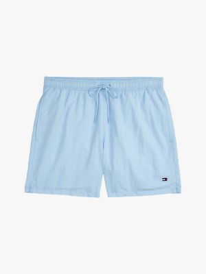 blue essential mid length swim shorts for men tommy hilfiger