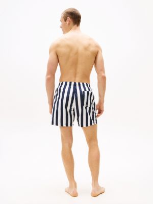 multi print mid length swim trunks for men tommy hilfiger