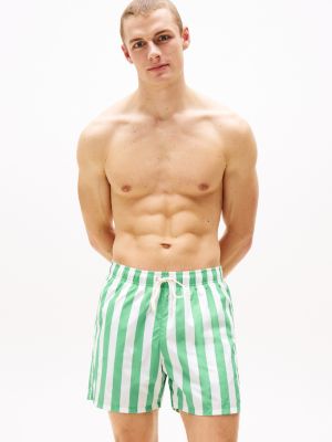 multi print mid length swim trunks for men tommy hilfiger