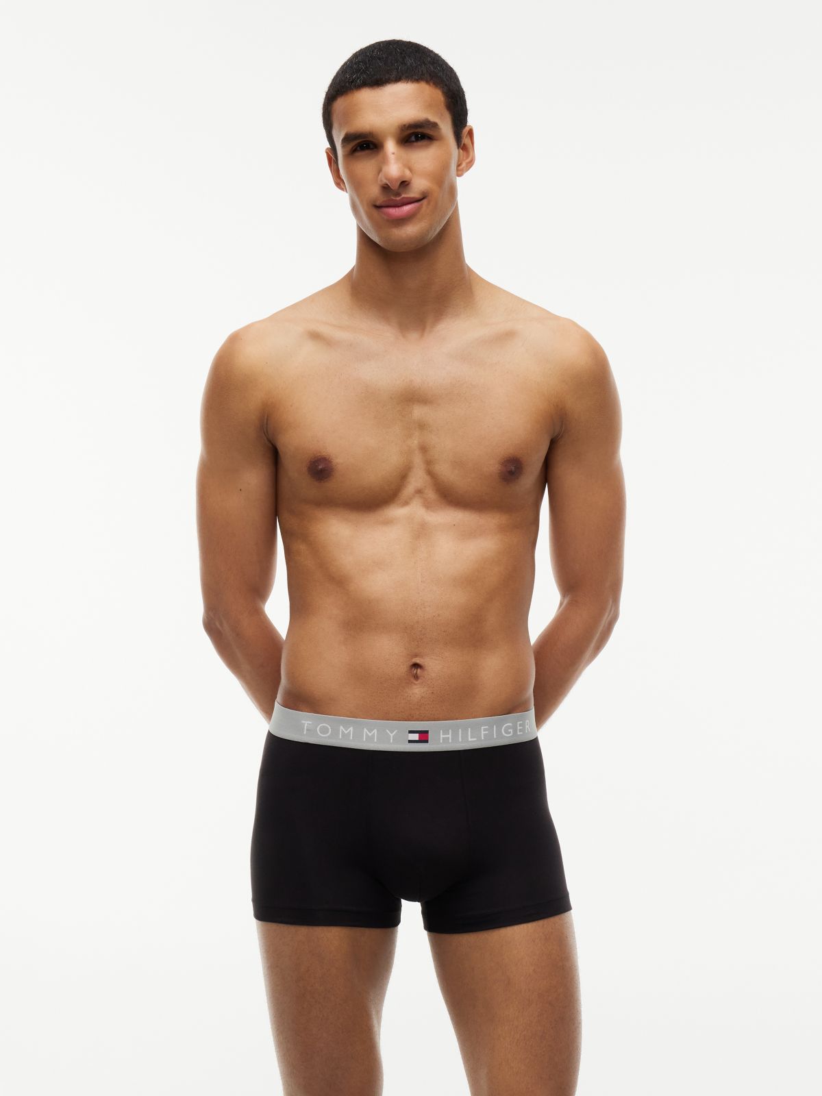 5-Pack TH Original Logo Waistband Trunks — Grey