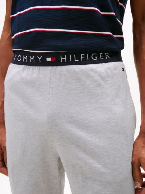 meerdere kleuren original pyjamaset met print voor heren - tommy hilfiger