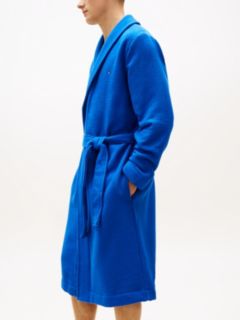 TH Original Waffle Knit Bathrobe — Blue 3