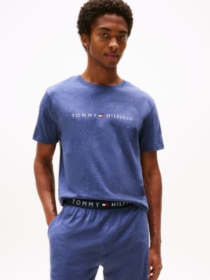 blue original lounge-t-shirt für herren - tommy hilfiger