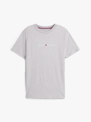 grau original lounge-t-shirt für herren - tommy hilfiger