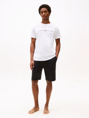 white th original lounge t-shirt for men tommy hilfiger