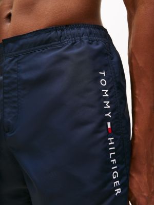 blau original chino-badehose für herren - tommy hilfiger