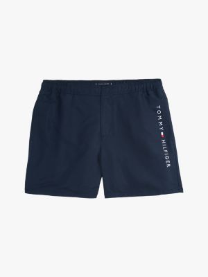 costume shorts original stile chino blu da uomini tommy hilfiger