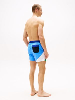 multi mid length swim trunks for men tommy hilfiger