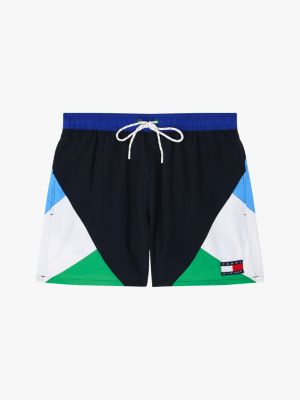 multi mid length swim trunks for men tommy hilfiger