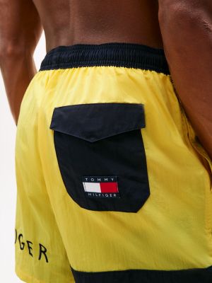 short de bain mi-long plusieurs couleurs pour hommes tommy hilfiger