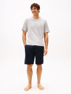 Textured Raglan Sleeve Lounge T-Shirt — Grey 3