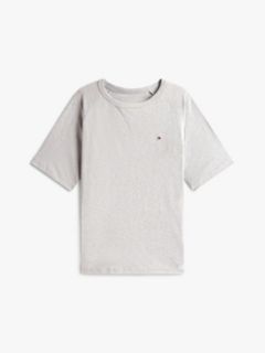 Textured Raglan Sleeve Lounge T-Shirt — Grey 5