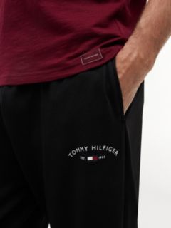 Textured Raglan Sleeve Lounge T-Shirt — Burgundy 3