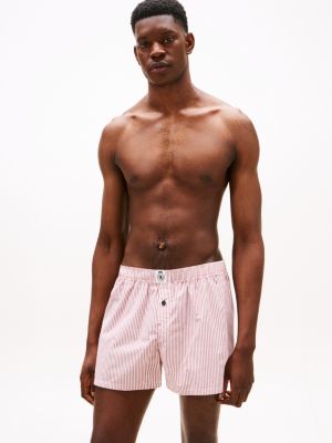 multi 3-pack print woven boxer shorts for men tommy hilfiger