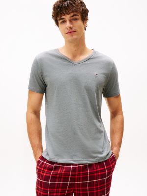 lot de 3 t-shirts d'intérieur signature plusieurs couleurs pour hommes tommy hilfiger