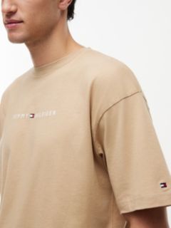 TH Original Logo Lounge T-Shirt — Beige 3