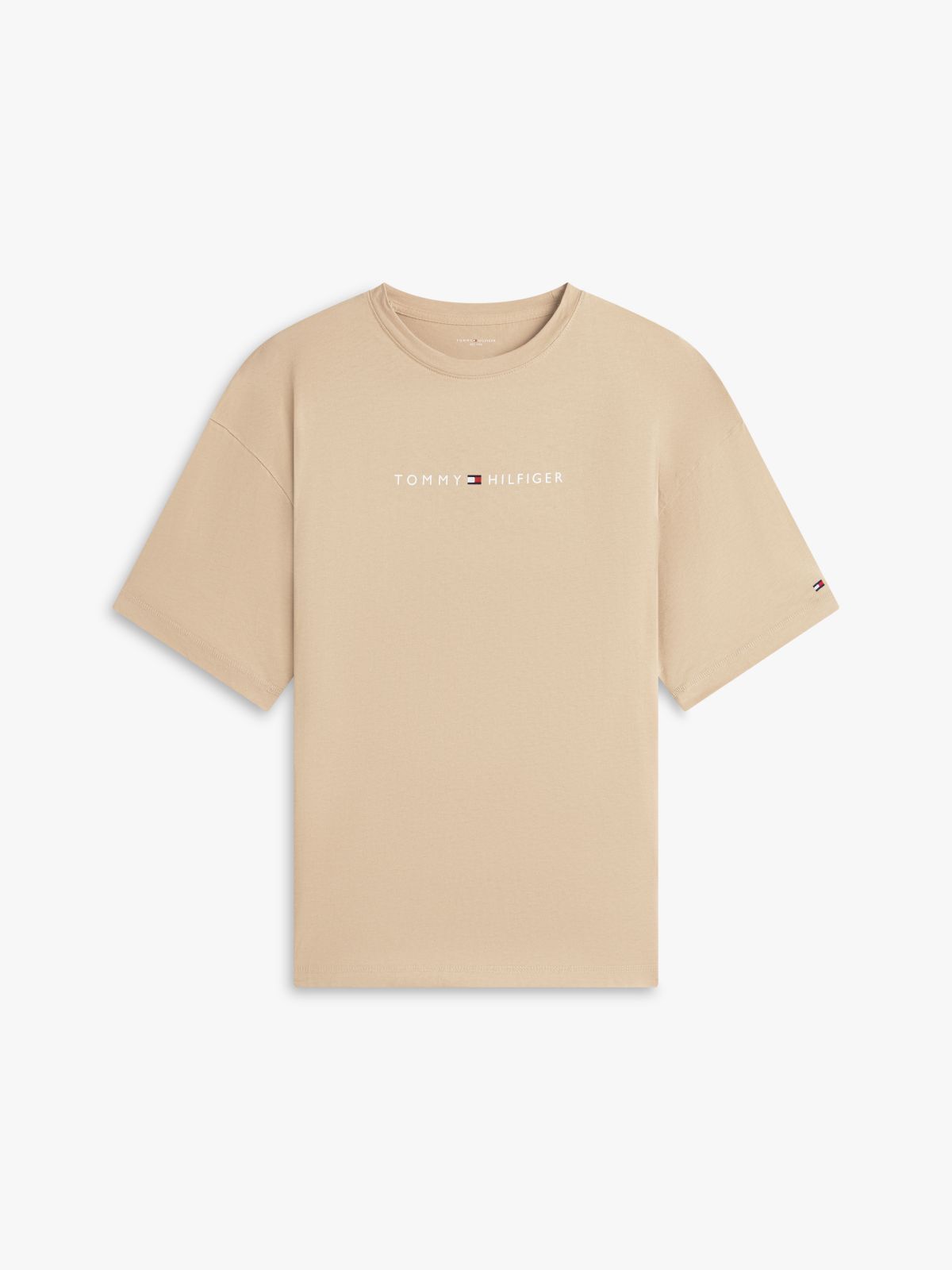 TH Original Logo Lounge T-Shirt — Beige