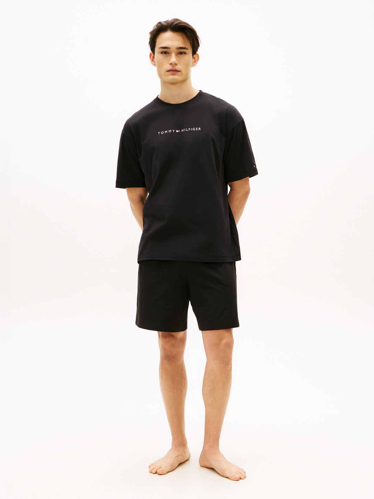 TH Original Logo Lounge T-Shirt — Black