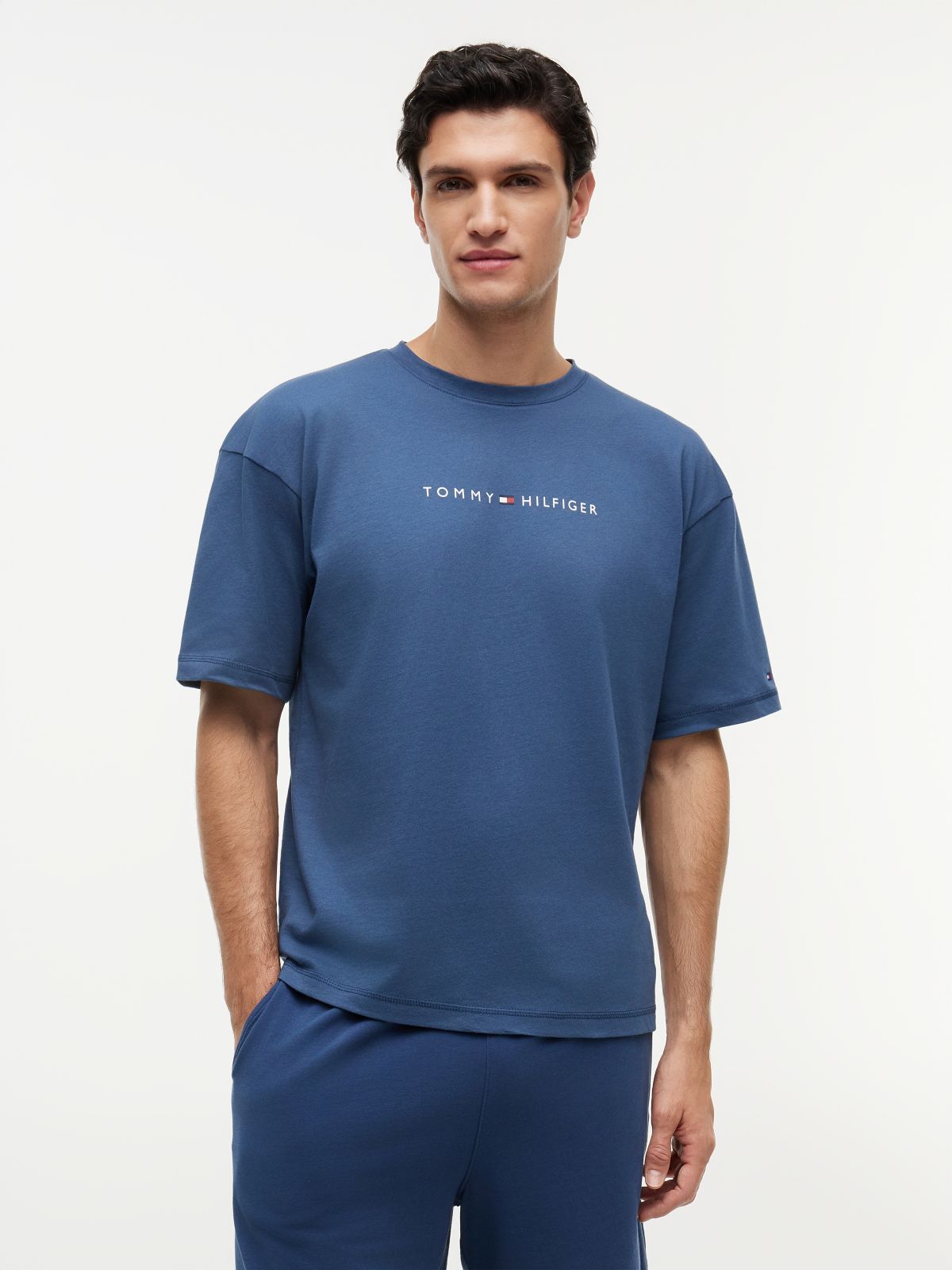 TH Original Logo Lounge T-Shirt — Blue