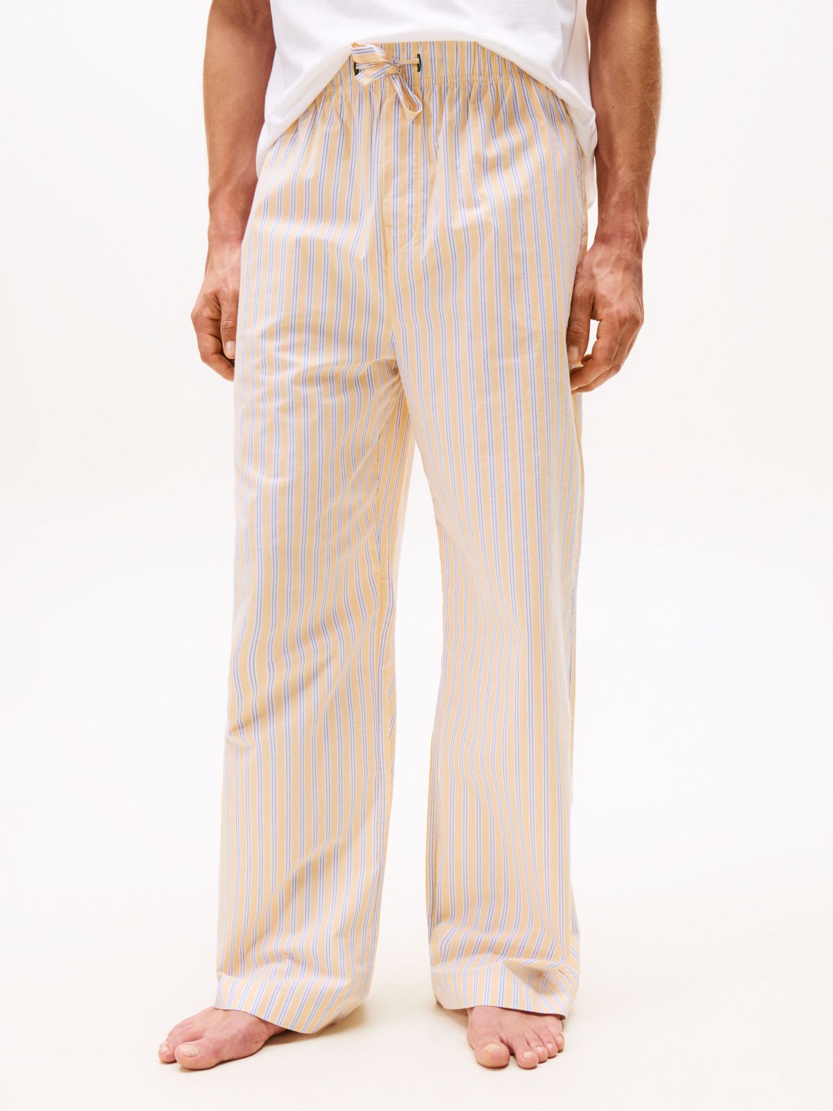 TH Original Poplin Relaxed Pyjama Bottoms — Beige