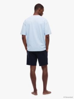 TH Original T-Shirt And Shorts Pyjama Set — Purple 4