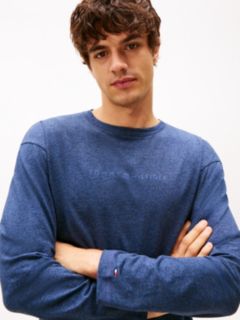 TH Original Long Sleeve Lounge T-Shirt — Blue 2