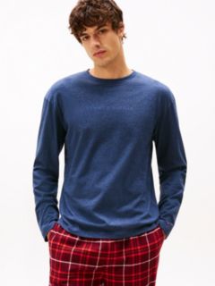 TH Original Long Sleeve Lounge T-Shirt — Blue 1