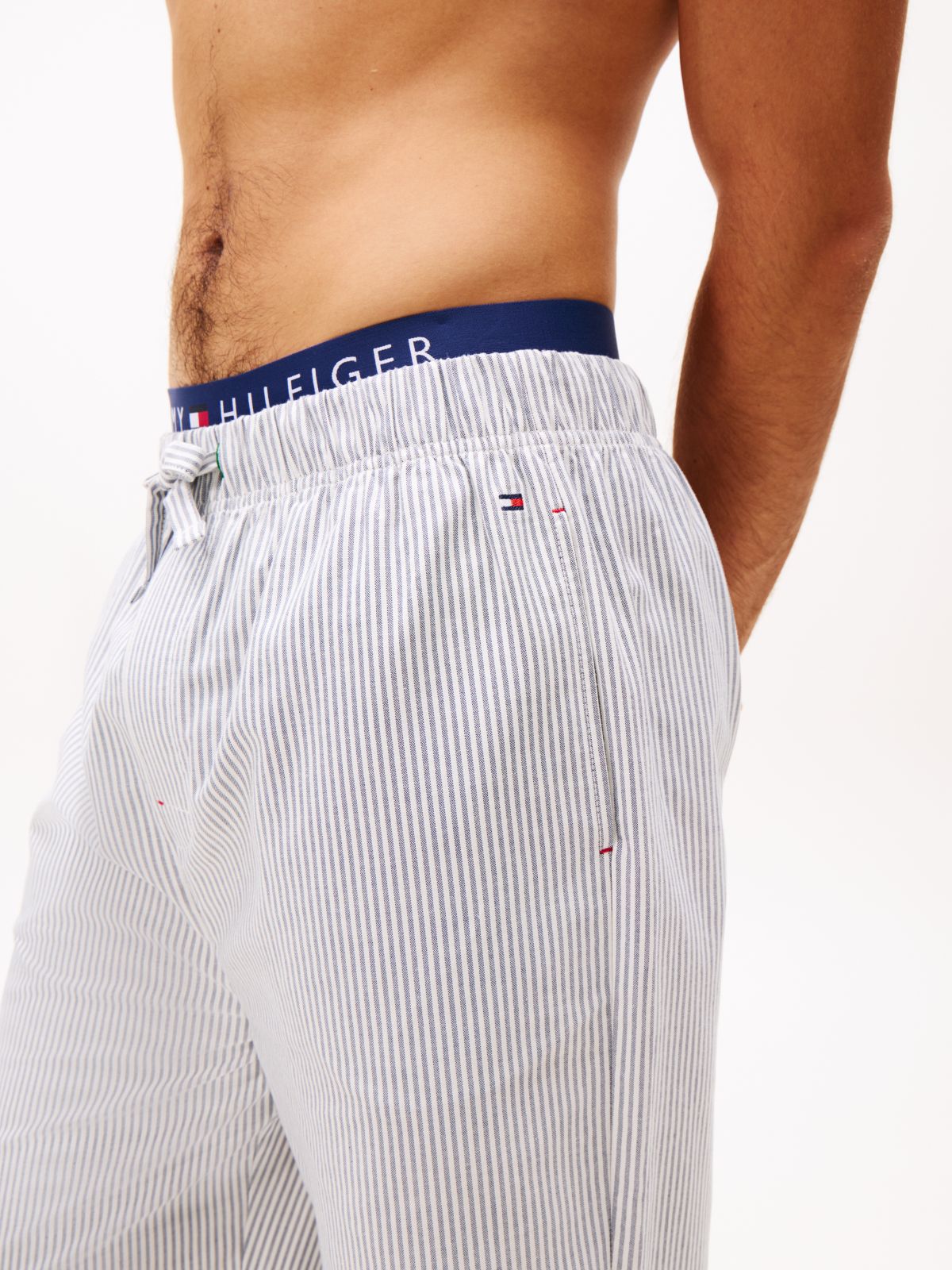 TH Original Oxford Relaxed Pyjama Bottoms — Grey